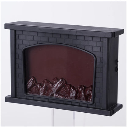 LED Simulated Flame Fireplace Lamp – Retro Decorative Light